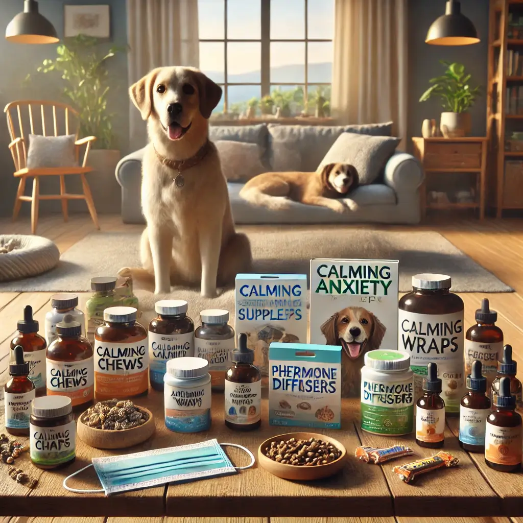 Products to Alleviate Pet Anxiety