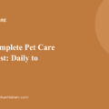 asset pet checklist